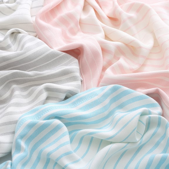 TTJ Bamboo Fiber Cooling Ice Blanket Thin Summer Quilt Breathable Lightweight Heat Wicking Air Conditioning Throw For Hot Sleepers Machine Washable Summer Blanket