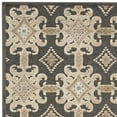 thumbnail image 5 of SAFAVIEH Martha Stewart Kader Floral Geometric Rug, Soft Anthracite/Anthracite, 3'3"x5'3", 5 of 7