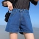 thumbnail image 4 of NOVEDAD DE VERANO 2020, pantalones cortos vaqueros blancos y negros, pantalones de pierna ancha de cintura alta para mujer, pantalones holgados ins hot, aspecto fino y alto, 4 of 5