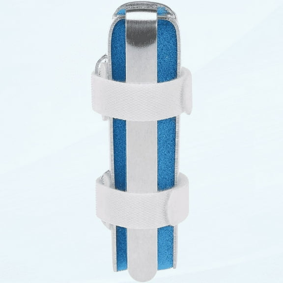 Aluminium Finger Hand Splint, 4-Sided Finger Splint 3 Sizes Finger Brace Support Recovery Injury Pain Bending Deformation Correction(S)
