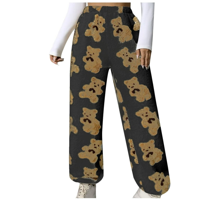 Fuzzy gucci 2025 pajama pants