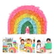 thumbnail image 2 of KAKOWELY Suministros para fiestas temáticas de piñata de arcoíris, dulces, accesorios, decoraciones para fiestas de cumpleaños infantiles, 2 of 5