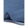 thumbnail image 4 of DARING DIVA Sleeveless Lapel Chambray Tunic Denim Shirt 3XL Blue, 4 of 6