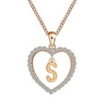 thumbnail image 1 of PVCS Collier Pendentif Chaîne avec Nom en Anglais pour Femmes, Cadeau de Mode, Bijoux, 1 of 1