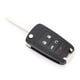 thumbnail image 2 of Reemplazo de la Batería Key Fob, Llave de Reemplazo de Automóvil de control remoto de control remoto de llave, Reemplazo de Cubierta de 5 botones para la llave del, 2 of 7