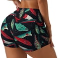 thumbnail image 2 of Kdxio Fishing Lure Print Workout Shorts for Women Seamless Soft Smooth Gym Yoga Scrunch Active Shorts, 2 of 5