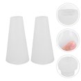 thumbnail image 3 of EXHUMKY White Christmas Tree DIY Scented Candle Molds 6 Pcs BERTDOMD for Gift Giving and Decorations, 3 of 6