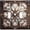 #2. Double Toggle, variant on Metal Light Switch Wall Plate Outlet Cover (Printed Image of Stained Glass Flower - Double Toggle)