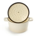 thumbnail image 2 of BergHOFF Neo Cast Iron 3qt. Round Dutch Oven 8" with Lid, Meringue, 2 of 7