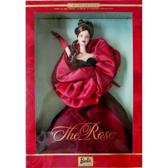 The Rose Barbie Doll Flowers in Fashion First in the Series 2000 Mattel 29911