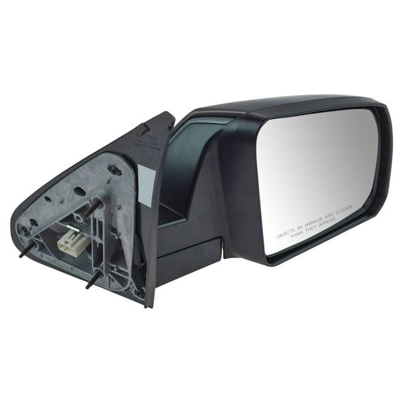 TRQ Mirror Power Heated Smooth Black Paint To Match Passenger RH for Tundra MRA08299 Fits select: 2014-2019 TOYOTA TUNDRA