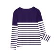 thumbnail image 6 of Baby Knit Sweater Girls Long Sleeve Prints Shirts Cute Crewnecks Tops Dressy Casual Blouses Clothes Baby Knit Sweater Purples 9T, 6 of 6