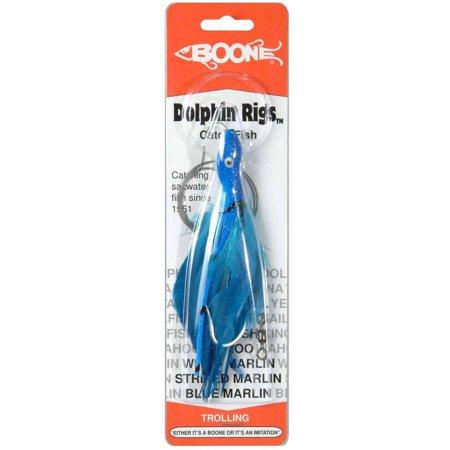 UPC: 0043344090924 | Boone Fishing Lure 09092 5 1/2  Dolphin Rig 1oz 7/0 Fishing Hook Wire Rigged