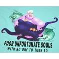 thumbnail image 2 of Disney Villains Men's Ursula Poor Unfortunate Souls T-Shirt, 2 of 3