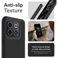 thumbnail image 5 of TUDIA MergeGrip Oneplus 10T Case Dual Layer Heavy Duty Phone Case - Matte Black, 5 of 7