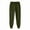 ZA-Army Green, variant on Frostluinai Baggy Sweatpants for Women Drawstring Elastic Jogger Pants Solid Color Fleece Lined Pants Casual Cinch Bottom Athletic Pants with Pocket