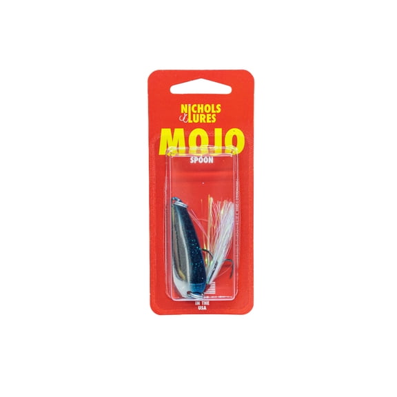 Nichols Mojo Flutter Spoon 1/2oz 2.5'' Blue Shad