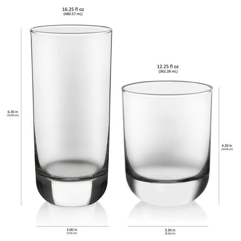 Sensations Tumbler Glasses, Plastic, 9 Ounce - 12 glasses