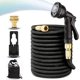 thumbnail image 1 of Manguera de jardín flexible de 30 m Manguera de jardín extensible con 8 funciones Manguera de agua pulverizada para riego y limpieza de jardines Negro huangjie unisex, 1 of 2