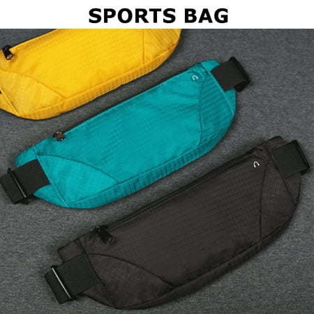 Waterproof Fanny Pack Belt Waist Bag Bag Zip Shoulder Bag Outdoor Sports Running Camping Hiking Travel Bag for Passport, Tickets, Phone, ID Key ,Wallet, (Best Purse For The Money)