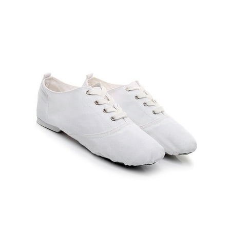 

GENILU Girl s Breathable Comfort Flat Ballet Shoes Ballroom Casual Soft Lace Up Flats