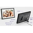 thumbnail image 6 of Frameo 10.1" Wifi ELIME Digital Picture Frame - Auto Rotate - 32GB Storage, Micro SD Slot, 6 of 10