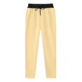 thumbnail image 5 of Mnyotv Straight Wide Leg Pants Girls Fashion High Waist Baggy Sweatpants Drawstring Trousers with Pocekts Size 12-13 Years, 5 of 6