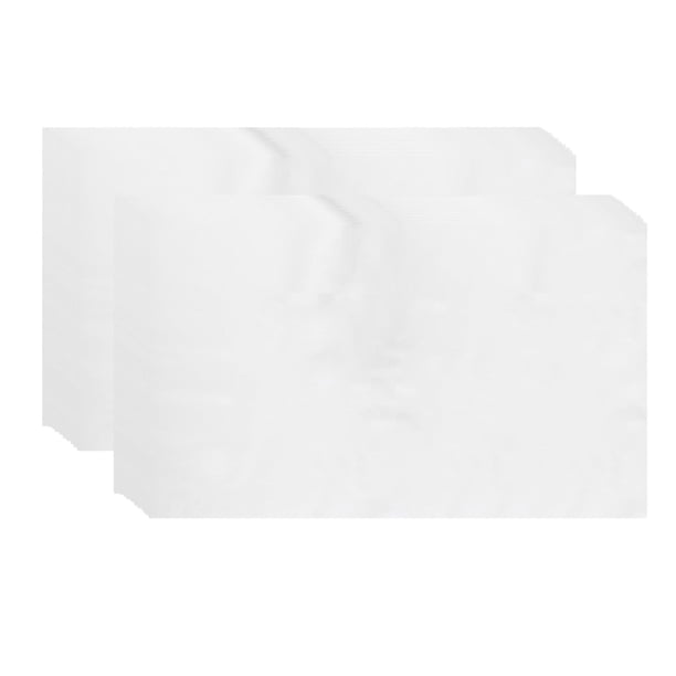 100 piezas de sábanas desechables de 40 x 70 cm de tela no tejida para spa y salón Blanco