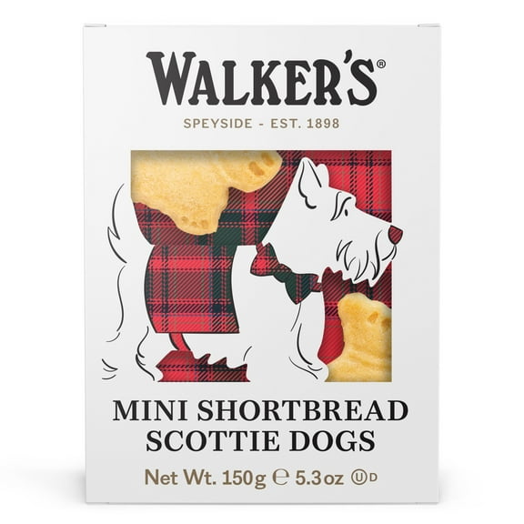Walker's Shortbread Mini Scottie Dog 3D, 5.3 oz