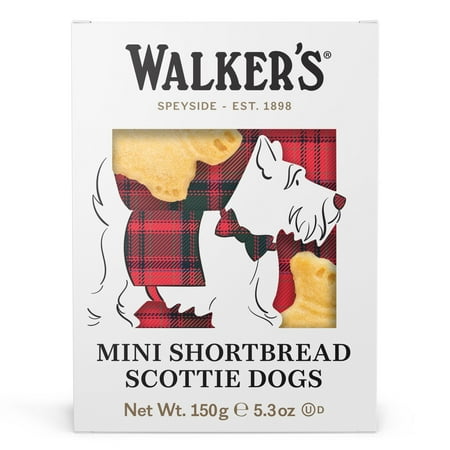 Walker's Shortbread Mini Scottie Dog 3D, 5.3 oz