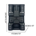 thumbnail image 3 of Compact Fishing Rod Holder for Tackle Box - Sturdy Composite Bracket Support for Fishing Gear, Pole Tubes & Kayak Storage, Easy Install Outdoor Accessory, 3 of 8
