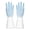 Blue, variant on 1Pair Housework Cleaning Gloves Plastic Durable Dishwashing Gloves Rubber Latex Kitchen Cleaning Brush Pot Laundry Gloves