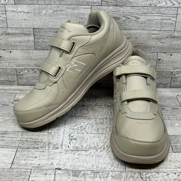 New Balance 577 Tan Walking Shoes Sneakers MW577VB Men Size 12D