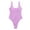 Purple, variant on Xijirk One Piece Swimsuit Women,Solid Fluorescent Crepe Ribbed Jumpsuit Swimsuit Classic Suits for Beach and Pool Occasions,Womens Swimsuits,Purple,S