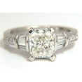thumbnail image 6 of GIA certified 2.00ct. Cushion cut diamond ring G/VVS-2 platinum classic, 6 of 10
