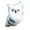 White, variant on Joernso Lovely Artificial Animal Owl Miniature Plush Toy Garden Ornament Photo Props