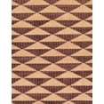 thumbnail image 1 of Ahgly Company Indoor Rectangle Abstract Brown Red Abstract Area Rugs, 2' x 5', 1 of 6