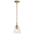 thumbnail image 5 of 60/7410 Nuvo Lighting Dover - 1 Light Small Pendant In Mid-Century Modern Style-9.5 Inches Tall and 7 Inches Wide-Vintage Brass Finish, 5 of 6