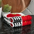thumbnail image 6 of T-fal Pigment Print Dual Woven Kitchen Towels, Two Pack, Fork, 6 of 6