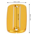 thumbnail image 3 of Brake Fluid Reservoir Guard, Rustproof Practical Fashionable Brake Fluid Reservoir   For General Purpose For Professional Use For Motorbike For Replacement, 3 of 8
