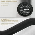 thumbnail image 6 of RitFit 2 Inch EZ Curl Bar with Weights, 700LBS Weight Capacity Olympic Curl Barbell for Bicep, Tricep and Weight Lifting Exercises (Black(with 85LB Weights)), 6 of 7