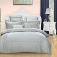 thumbnail image 5 of Superior Embroidered Duvet Cover Set, Twin/ Twin XL, Silver, 5 of 5