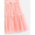 thumbnail image 7 of Hello Kitty Girls Sleeveless Allover Print Tulle Romper, Sizes 4-12, 7 of 7