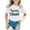 White, variant on BOOMNY Toddler Baby Girls T-Shirts Short Sleeve Casual Big Sister Letter Printed T Shirts Lightweight Loose Summer Shirt Tops Lovely Girl's Tees