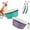 Violet and dark green, variant on Pawaboo Collapsible Dog Bowls 2 Pack, Silicone Feeding Watering Bowls with Lids & Carabiners for Dogs Cats, Portable Water Feeder Food Bowl for Walking Traveling Home Use, 1000ml, Blue   Green