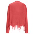 thumbnail image 5 of Women V Neck Knitted Sweater Casual Loose Long Sleeve Pullover Jumper Tops, 5 of 7