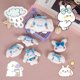 thumbnail image 3 of Japanese-style Cartoon Plush Sanrio Brooch Stall-off Meiletti Cinnamon Dog Clothes Bag Shoes and Socks Decorative Doll, 3 of 5