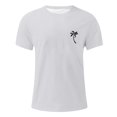 thumbnail image 1 of Men's Hawaii Printed T-Shirt Men's Loose Casual Short Sleeve Top5XL, 1 of 4