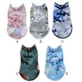 thumbnail image 4 of paramount Vêtements pour Animaux Robes Vêtements pour Animaux Jupe Cheongsam à Manches Larges Costumes de Festival Colorés pour l'Été m, Type 3 1Ensemble, 4 of 6