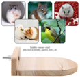 thumbnail image 1 of Haofy Springboard Bridge, Hamster Toy, Beige For Squirrel Toy Bridge Board Hamster, 1 of 8